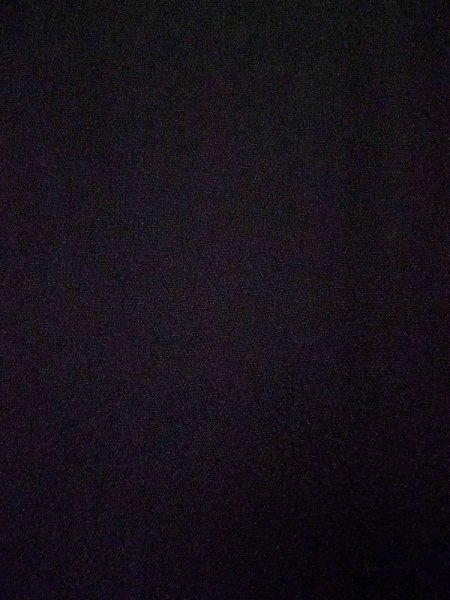 Photo6: L0224V Used Japanese women  Black MONTSUKI crests / Silk.    (Grade B) (6)