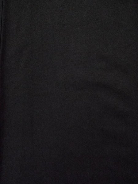 Photo5: L0225B Used Japanese women  Black MONTSUKI crests / Wool.    (Grade D) (5)