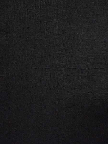 Photo7: L0225B Used Japanese women  Black MONTSUKI crests / Wool.    (Grade D) (7)