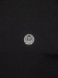 Photo3: L0225D Used Japanese women  Black MONTSUKI crests / Silk.    (Grade D) (3)