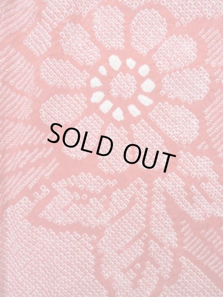 Photo10: L0309U Used Japanese women  Purple FURISODE long-sleeved / Silk. Flower,   (Grade B) (10)