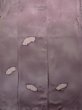 Photo4: L0316H Used Japanese womenShiny  Rose HOUMONGI formal / Silk. Folding fan   (Grade B) (4)