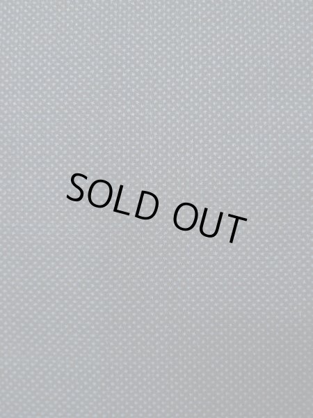 Photo9: Mint L0316J Used Japanese womenSmoky  Coral OSHIMA TSUMGI pongee / Silk. Flower   (Grade A+) (9)