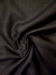 Photo9: L0316Q Used Japanese men  Brown Men's Kimono / Silk. Line padded with cotton  (Grade B) (9)