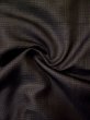 Photo10: L0316Q Used Japanese men  Brown Men's Kimono / Silk. Line padded with cotton  (Grade B) (10)