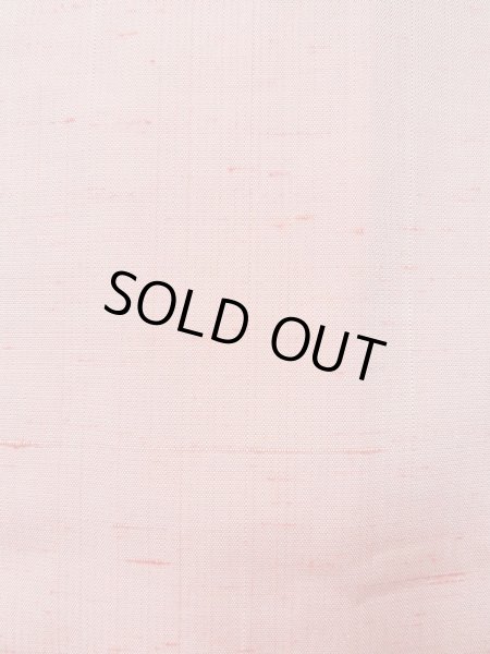 Photo6: L0318G Used Japanese womenSmoky Creamy Purple HAORI short jacket / Silk. Line   (Grade B) (6)