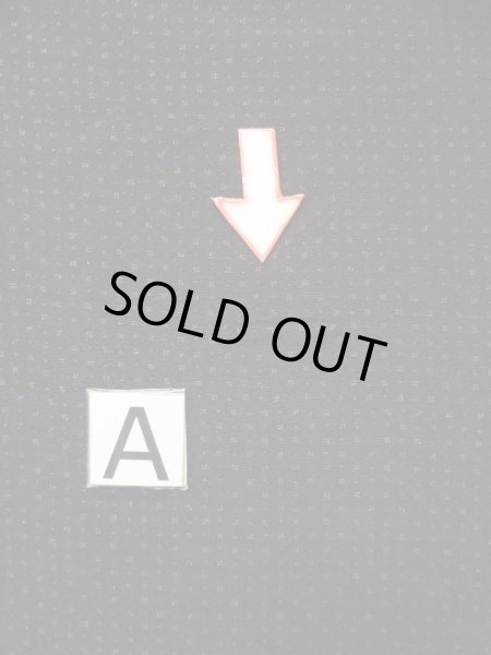 Photo14: L0318N Used Japanese men  Black Men's Haori / Silk. Dot motif in lining: strip paper  (Grade D) (14)