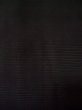 Photo6: L0318Q Used Japanese men  Black Men's Haori / Silk.    (Grade D) (6)