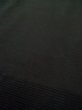 Photo9: L0318R Used Japanese men  Black Men's Haori / Silk.    (Grade D) (9)