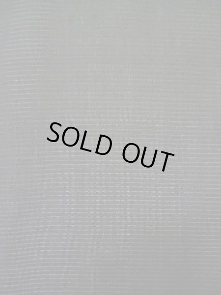 Photo5: L0318S Used Japanese men  Black Men's Haori / Silk.    (Grade D) (5)