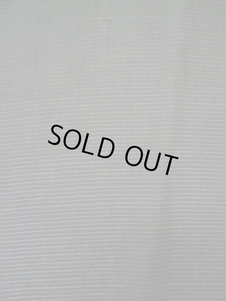 Photo6: L0318S Used Japanese men  Black Men's Haori / Silk.    (Grade D) (6)