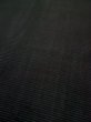 Photo7: L0318S Used Japanese men  Black Men's Haori / Silk.    (Grade D) (7)