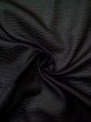 Photo9: L0318S Used Japanese men  Black Men's Haori / Silk.    (Grade D) (9)