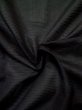 Photo10: L0318S Used Japanese men  Black Men's Haori / Silk.    (Grade D) (10)