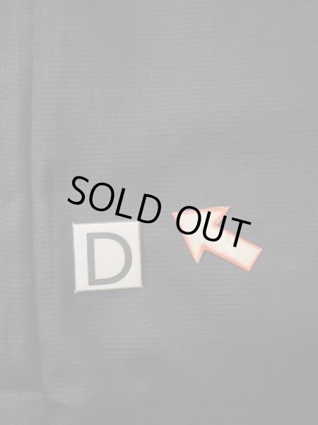 Photo15: L0318S Used Japanese men  Black Men's Haori / Silk.    (Grade D) (15)