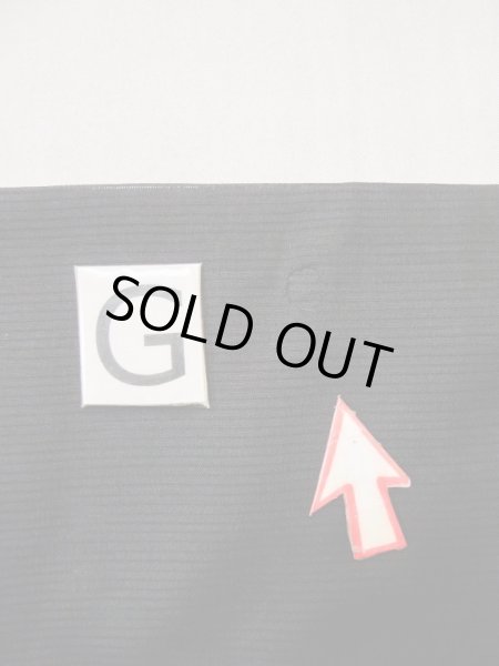 Photo18: L0318S Used Japanese men  Black Men's Haori / Silk.    (Grade D) (18)