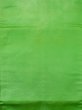 Photo4: L0323A Vintage Japanese Kimono   Yellowish Green FUKURO OBI sash Circle Silk. (Grade C) (4)