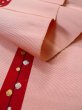 Photo9: L0323F Vintage Japanese Kimono Pink FUKURO NAGOYA OBI sash Circle Silk. (Grade C) (9)