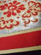 Photo10: L0323J Vintage Japanese Kimono   Black NAGOYA OBI sash Chinese flower Silk. (Grade B) (10)