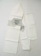 Photo1: L0323K Vintage Japanese Kimono   Off White NAGOYA OBI sash Abstract pattern Silk. (Grade C) (1)