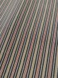 Photo7: L0330F Used Japanese women   Multi Color HAORI short jacket / Silk. Stripes   (Grade B) (7)