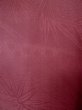 Photo7: L0330O Used Japanese women Pale  Dark Red HAORI short jacket / Synthetic. Flower, Base woven pattern:  Dapple pattern  (Grade B) (7)