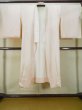 Photo1: L0331I Used Japanese women Light pale pink JUBAN undergarment / Silk.    (Grade D) (1)