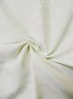 Photo12: L0331M Used Japanese women  white JUBAN undergarment / Synthetic.  Base woven pattern: UME plum bloom, grass, cloud  (Grade C) (12)