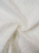 Photo9: L0406E Used Japanese women  Off White JUBAN undergarment / Linen. Abstract pattern   (Grade C) (9)