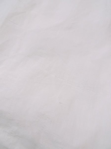 Photo7: L0406F Used Japanese women  Off White JUBAN undergarment / Linen.    (Grade C) (7)