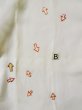 Photo13: L0406F Used Japanese women  Off White JUBAN undergarment / Linen.    (Grade C) (13)