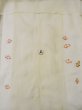 Photo14: L0406G Used Japanese women  Off White JUBAN undergarment / Linen.  There is a impression from use.  (Grade D) (14)