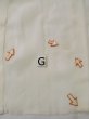 Photo20: L0406G Used Japanese women  Off White JUBAN undergarment / Linen.  There is a impression from use.  (Grade D) (20)