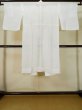 Photo2: L0406H Used Japanese women  Off White JUBAN undergarment / Linen.    (Grade C) (2)