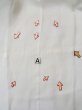 Photo14: L0406H Used Japanese women  Off White JUBAN undergarment / Linen.    (Grade C) (14)