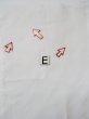 Photo17: L0406H Used Japanese women  Off White JUBAN undergarment / Linen.    (Grade C) (17)