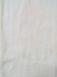 Photo4: L0406L Used Japanese women  Off White JUBAN undergarment / Linen.  There is a impression from use.  (Grade C) (4)