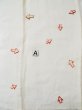 Photo11: L0406M Used Japanese women  Off White JUBAN undergarment / Linen.    (Grade C) (11)