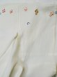 Photo13: L0406M Used Japanese women  Off White JUBAN undergarment / Linen.    (Grade C) (13)