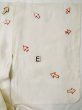 Photo15: L0406M Used Japanese women  Off White JUBAN undergarment / Linen.    (Grade C) (15)