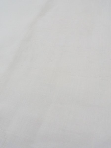 Photo7: L0406O Used Japanese women white JUBAN undergarment / Linen.    (Grade C) (7)