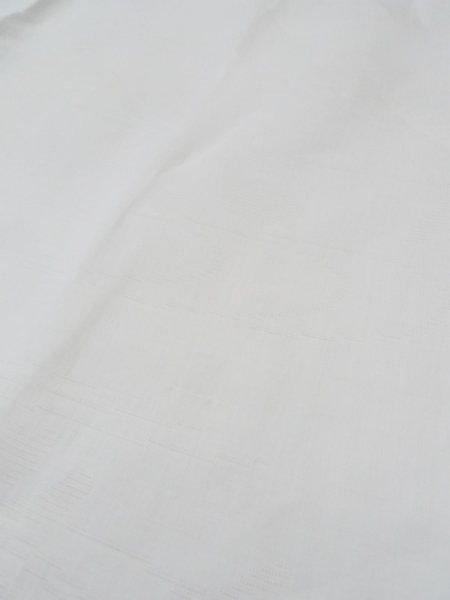 Photo8: L0406O Used Japanese women white JUBAN undergarment / Linen.    (Grade C) (8)
