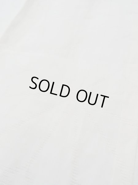 Photo8: L0406P Used Japanese women  white JUBAN undergarment / Linen.  There is a impression from use.  (Grade C) (8)