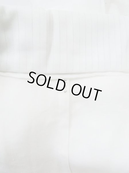 Photo13: L0406P Used Japanese women  white JUBAN undergarment / Linen.  There is a impression from use.  (Grade C) (13)