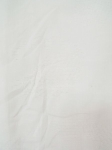 Photo5: L0406Q Used Japanese women  white JUBAN undergarment / Linen.    (Grade C) (5)