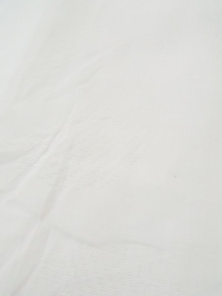Photo8: L0406Q Used Japanese women  white JUBAN undergarment / Linen.    (Grade C) (8)
