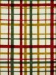 Photo6: L0407E Vintage Japanese Kimono   Ivory HANHABA OBI half width sash Plaid Checks Cotton. (6)