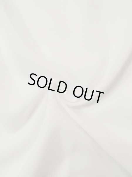 Photo8: L0413G Used Japanese women  Off White JUBAN undergarment / Synthetic.    (Grade D) (8)