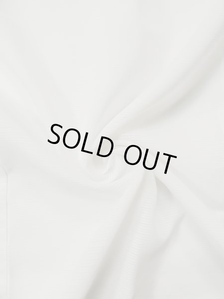 Photo9: L0413G Used Japanese women  Off White JUBAN undergarment / Synthetic.    (Grade D) (9)