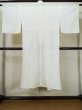 Photo2: L0413K Used Japanese women  Off White JUBAN undergarment / Synthetic.    (Grade B) (2)